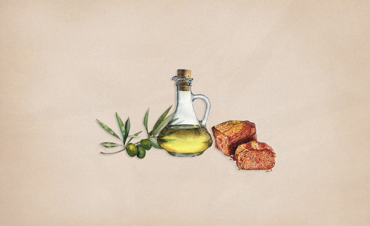 Κέικ με Ελαιόλαδο και ελιές